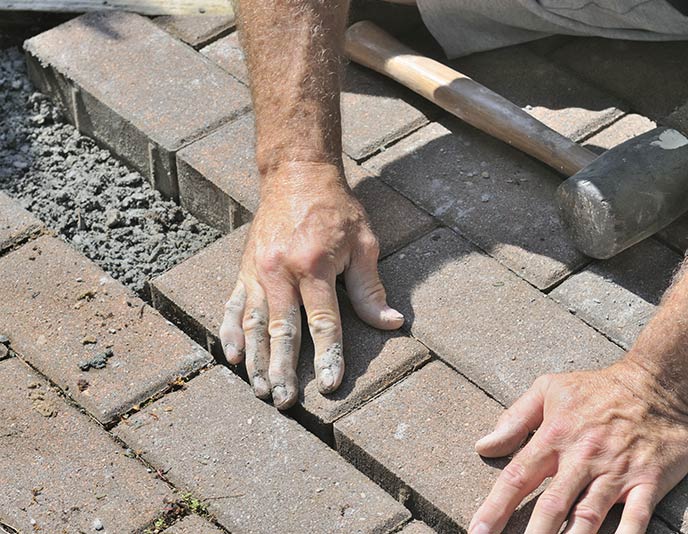 réalisation de pavage